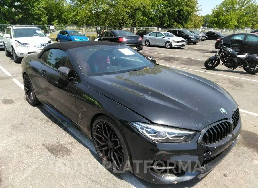 BMW 8 SERIES 2019 vin WBAFY4C53KBX29597 from auto auction Iaai