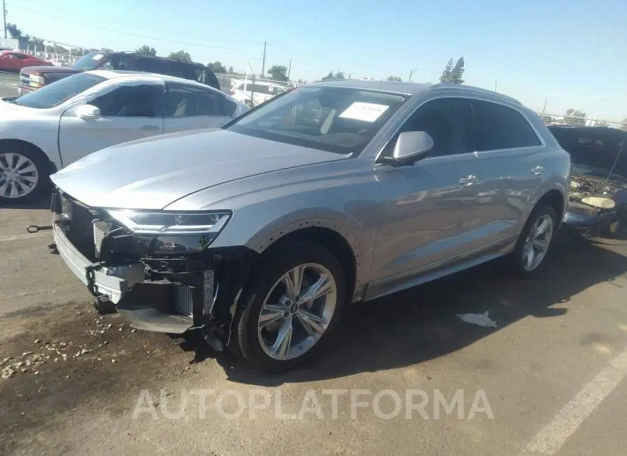 AUDI Q8 2022 vin WA1BVBF10ND017719 from auto auction Iaai