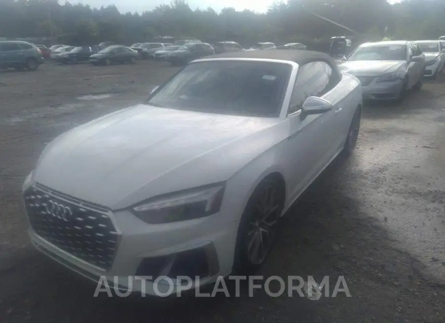 AUDI S5 CABRIOLET 2020 vin WAUW4GF50LN001874 from auto auction Iaai