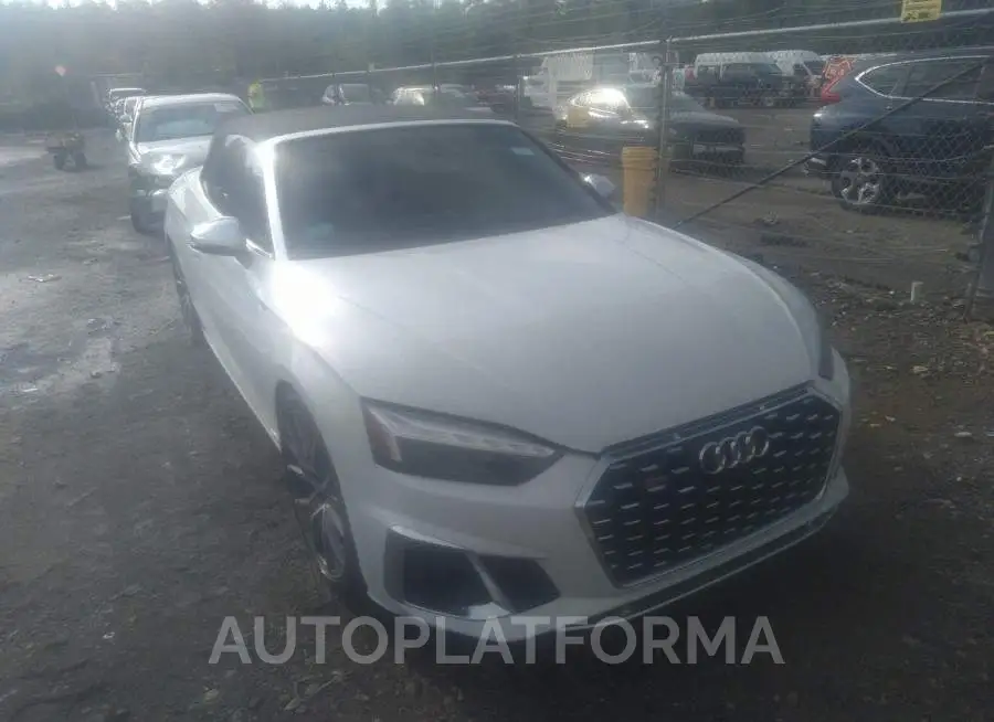 AUDI S5 CABRIOLET 2020 vin WAUW4GF50LN001874 from auto auction Iaai