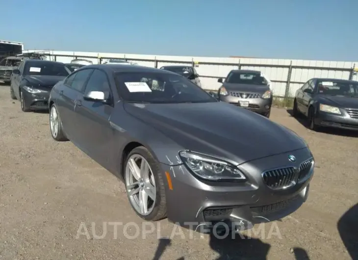 BMW 6 SERIES 2016 vin WBA6D0C51GG432763 from auto auction Iaai