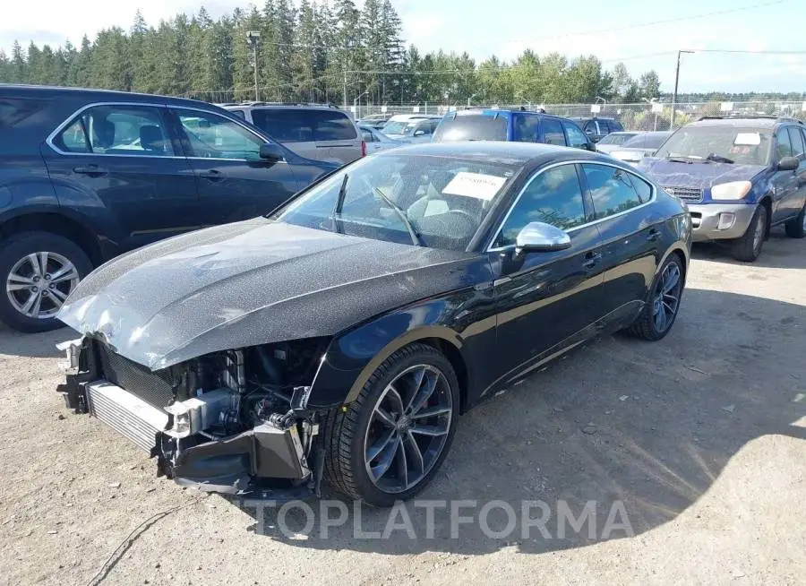 AUDI S5 SPORTBACK 2019 vin WAUB4CF56KA001102 from auto auction Iaai