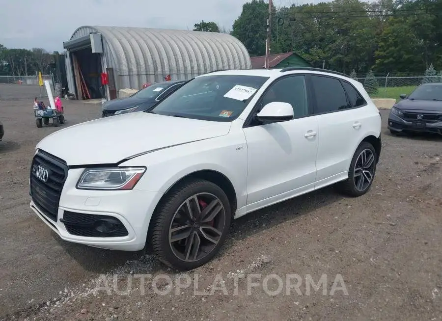 AUDI SQ5 2016 vin WA1CCAFP3GA018814 from auto auction Iaai