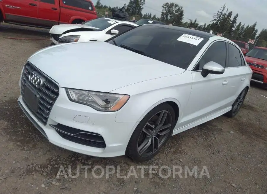 AUDI S3/A3 2015 vin WAUBFGFF9F1104286 from auto auction Iaai