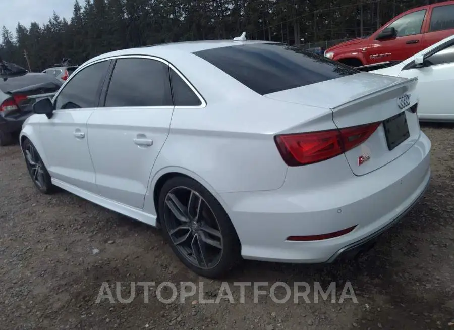 AUDI S3/A3 2015 vin WAUBFGFF9F1104286 from auto auction Iaai