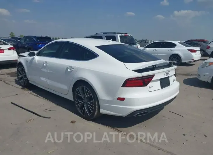 AUDI A7 2016 vin WAUWGAFC6GN100739 from auto auction Iaai