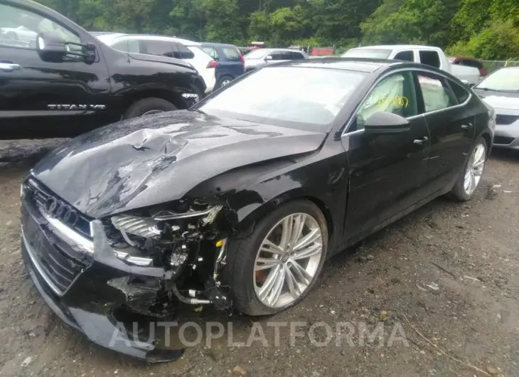 AUDI A7 2019 vin WAUS2AF26KN131423 from auto auction Iaai