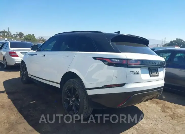 LAND ROVER RANGE ROVER VELAR 2020 vin SALYK2EX0LA273509 from auto auction Iaai