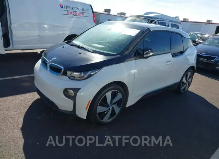 BMW I3 2015 vin WBY1Z4C56FV501526 from auto auction Iaai