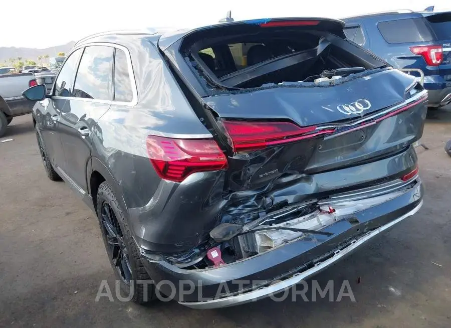 AUDI E-TRON 2019 vin WA1VAAGE3KB006855 from auto auction Iaai