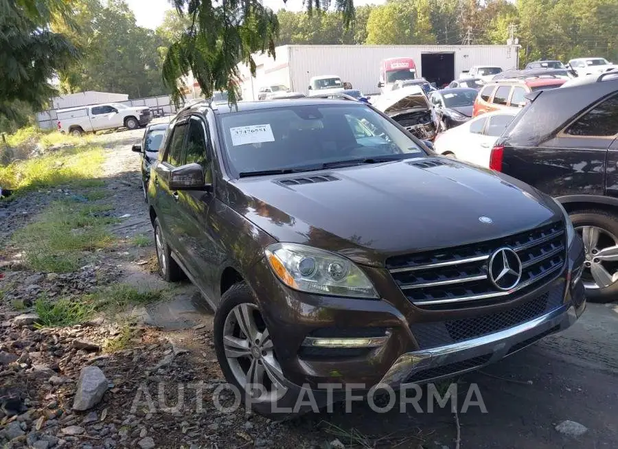 MERCEDES-BENZ M-CLASS 2015 vin 4JGDA5JB1FA530620 from auto auction Iaai