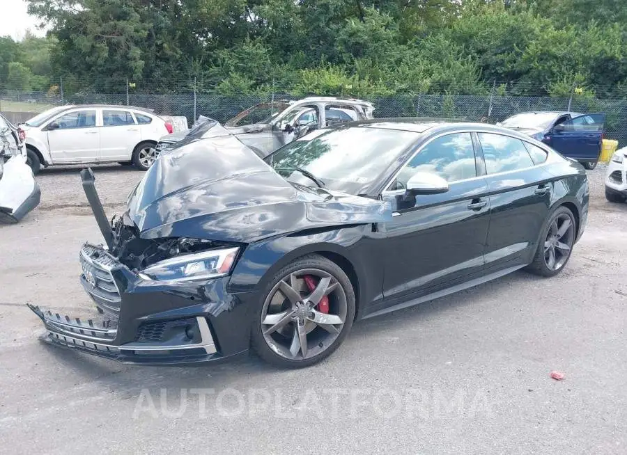 AUDI S5 SPORTBACK 2018 vin WAUC4CF57JA070058 from auto auction Iaai