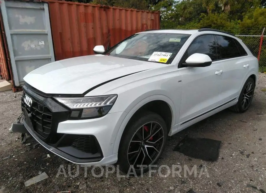 AUDI Q8 2020 vin WA1EVBF15LD021145 from auto auction Iaai