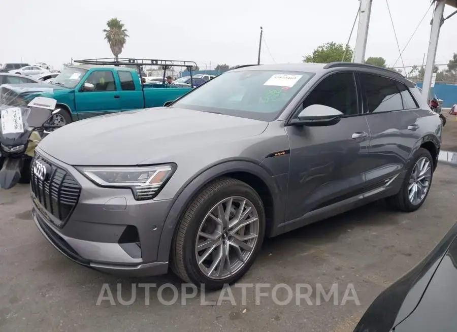 AUDI E-TRON 2021 vin WA1VABGE7MB002025 from auto auction Iaai