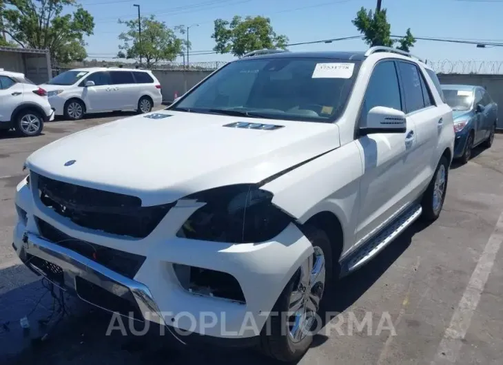 MERCEDES-BENZ M-CLASS 2015 vin 4JGDA5HB3FA588489 from auto auction Iaai