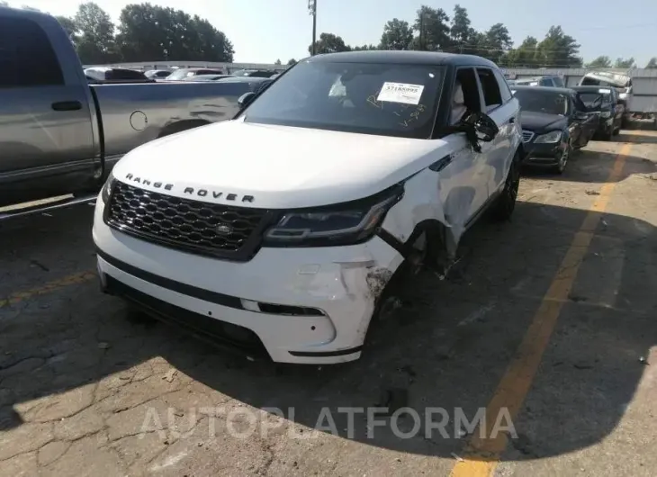 LAND ROVER RANGE ROVER VELAR 2019 vin SALYB2EX8KA225089 from auto auction Iaai