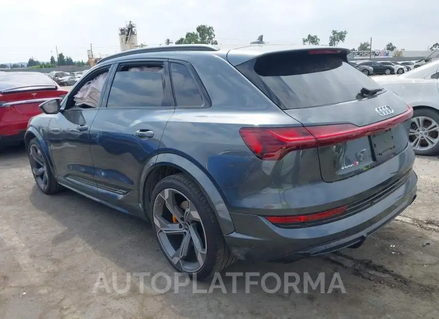 AUDI E-TRON S 2022 vin WA1VCBGE9NB035233 from auto auction Iaai