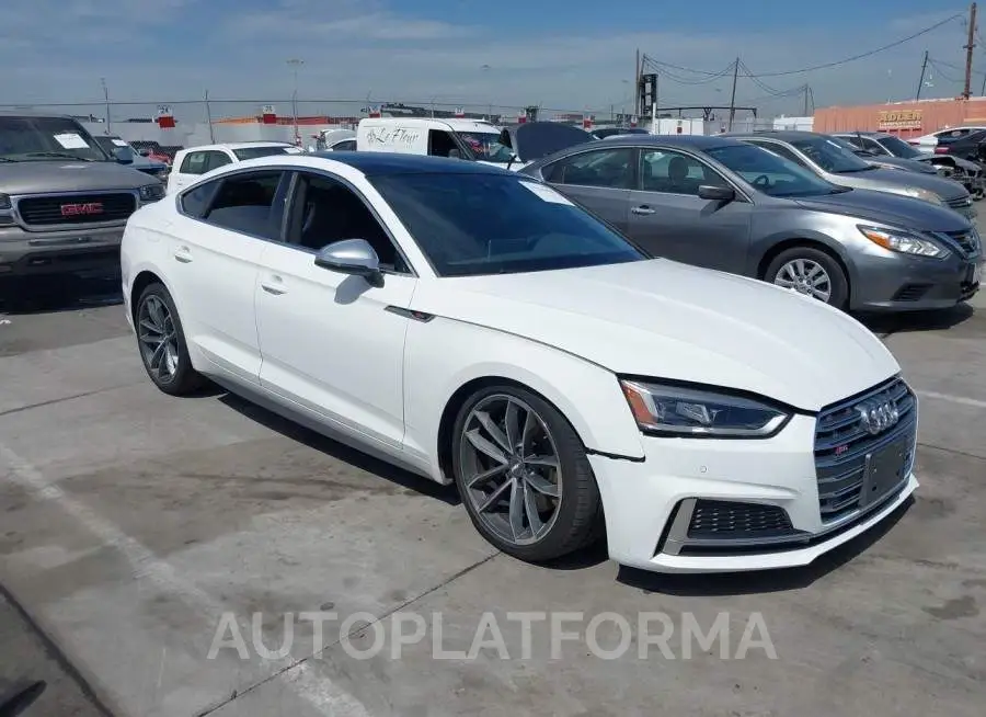 AUDI S5 SPORTBACK 2018 vin WAUB4CF54JA096256 from auto auction Iaai