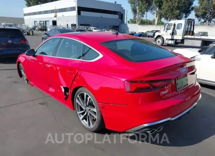 AUDI S5 SPORTBACK 2021 vin WAUC4CF54MA018942 from auto auction Iaai