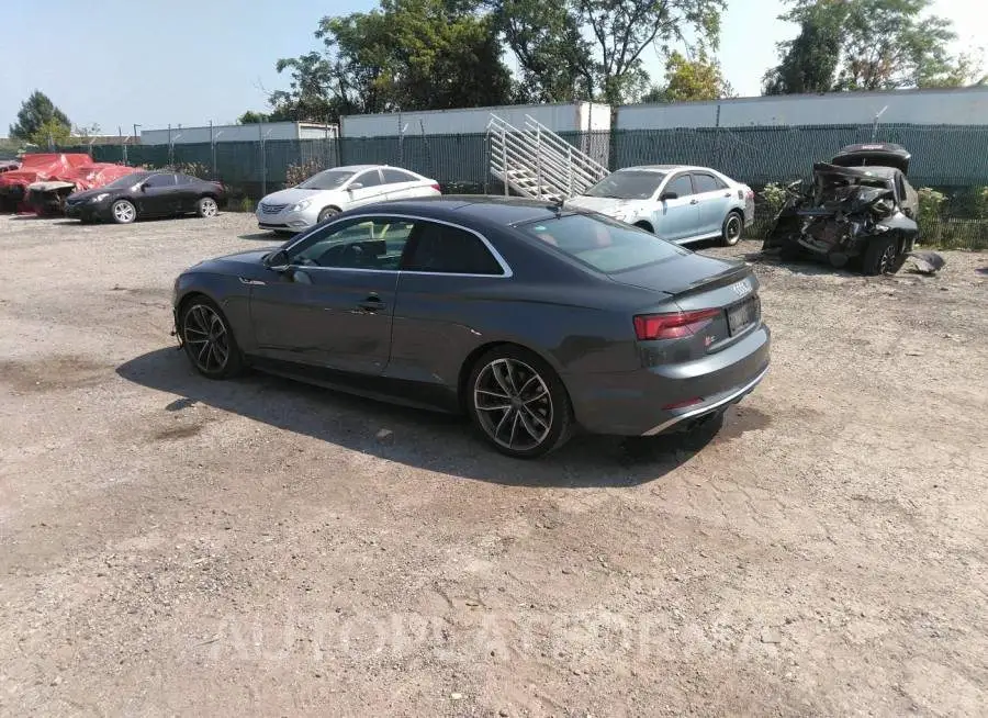 AUDI S5 COUPE 2018 vin WAUR4AF58JA101820 from auto auction Iaai