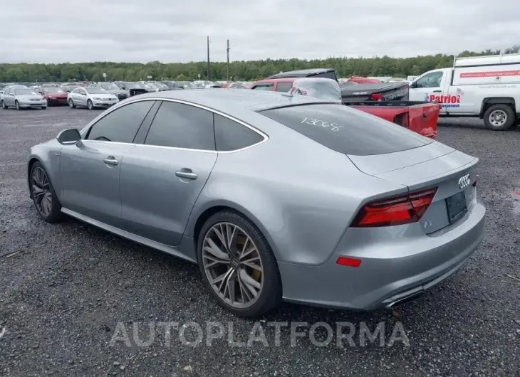 AUDI A7 2016 vin WAU2GAFC1GN005715 from auto auction Iaai