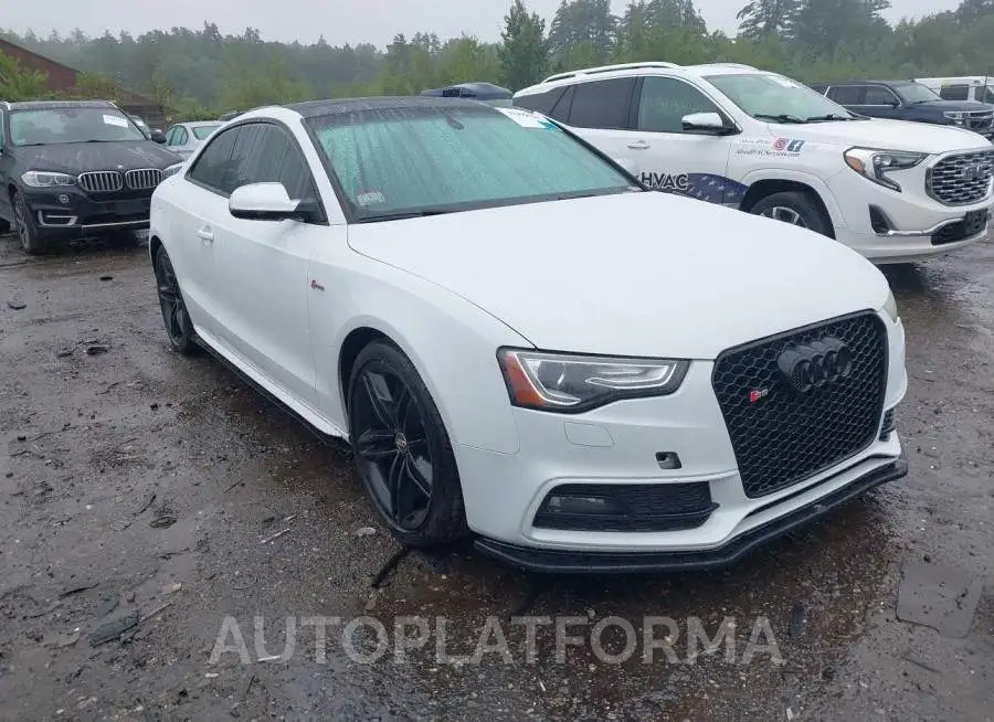 AUDI S5 2015 vin WAUCGAFR4FA015279 from auto auction Iaai