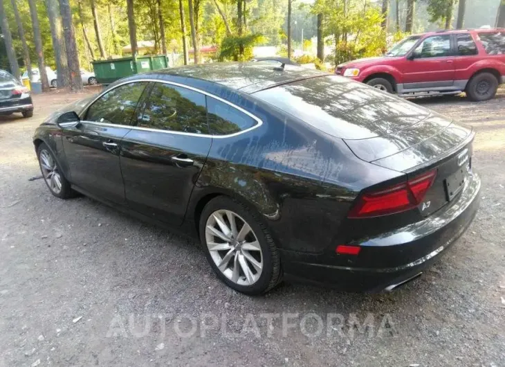 AUDI A7 2016 vin WAUWGAFC9GN007004 from auto auction Iaai