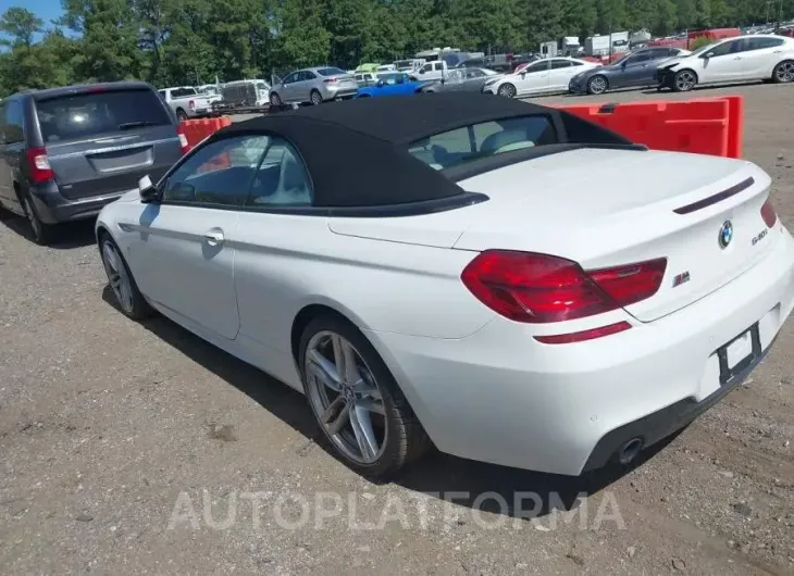 BMW 6 SERIES 2016 vin WBA6F1C52GGT83198 from auto auction Iaai