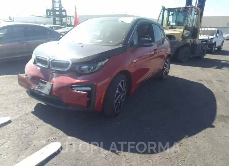 BMW I3 2019 vin WBY8P2C58K7E53053 from auto auction Iaai