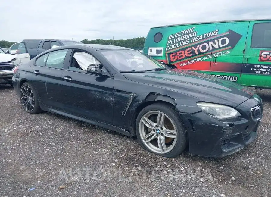 BMW 6 SERIES 2015 vin WBA6B8C52FD453481 from auto auction Iaai