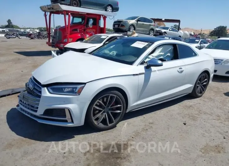 AUDI S5 COUPE 2018 vin WAUP4AF56JA070591 from auto auction Iaai