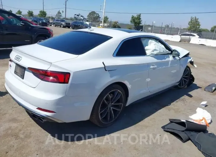 AUDI S5 COUPE 2018 vin WAUP4AF56JA070591 from auto auction Iaai