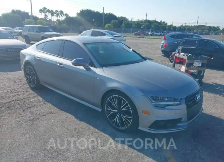 AUDI A7 2017 vin WAUW2AFCXHN056812 from auto auction Iaai