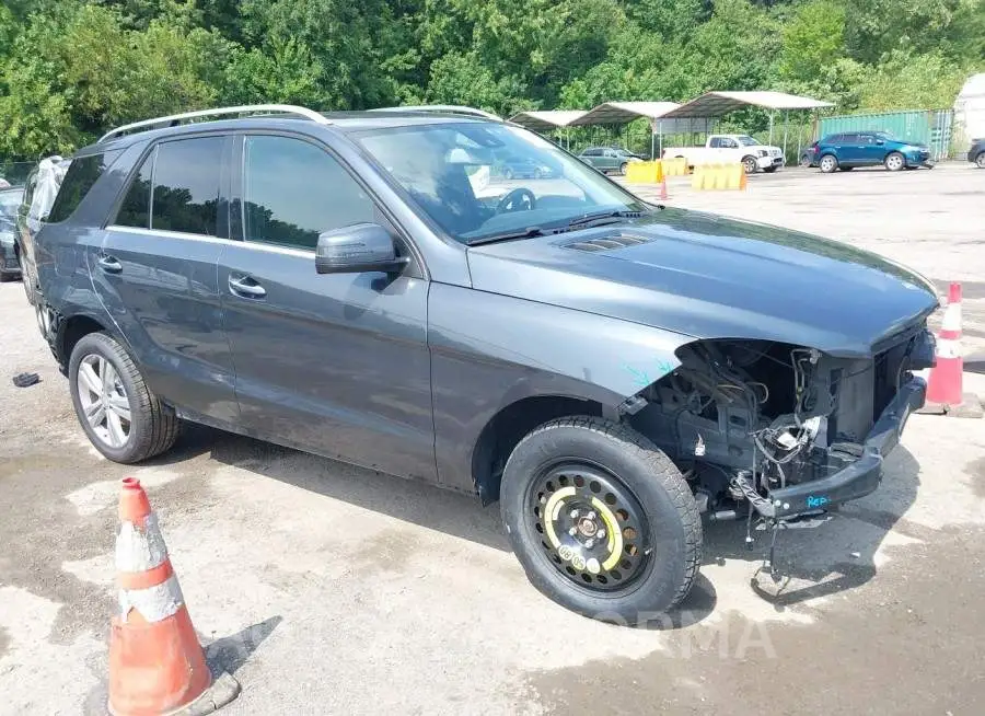 MERCEDES-BENZ M-CLASS 2015 vin 4JGDA5HB0FA618810 from auto auction Iaai