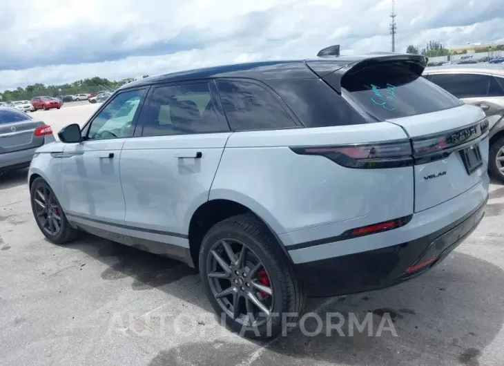 LAND ROVER RANGE ROVER VELAR 2024 vin SALYL2EX6RA372647 from auto auction Iaai