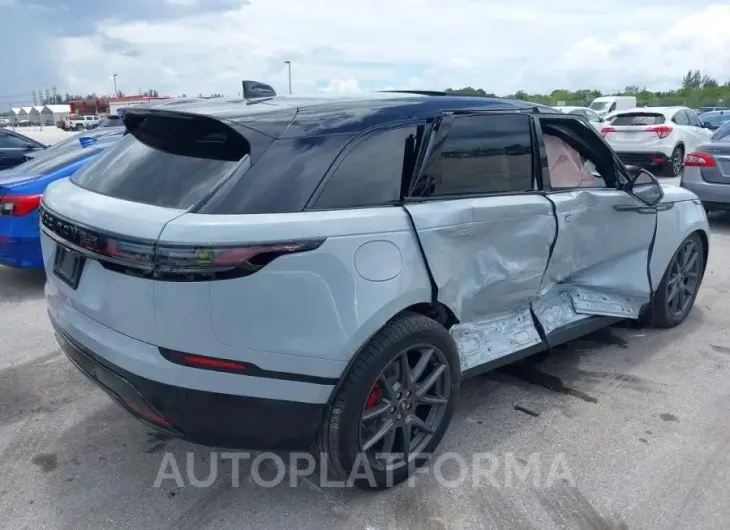 LAND ROVER RANGE ROVER VELAR 2024 vin SALYL2EX6RA372647 from auto auction Iaai