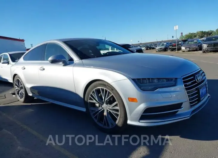 AUDI A7 2016 vin WAUWGAFCXGN071553 from auto auction Iaai