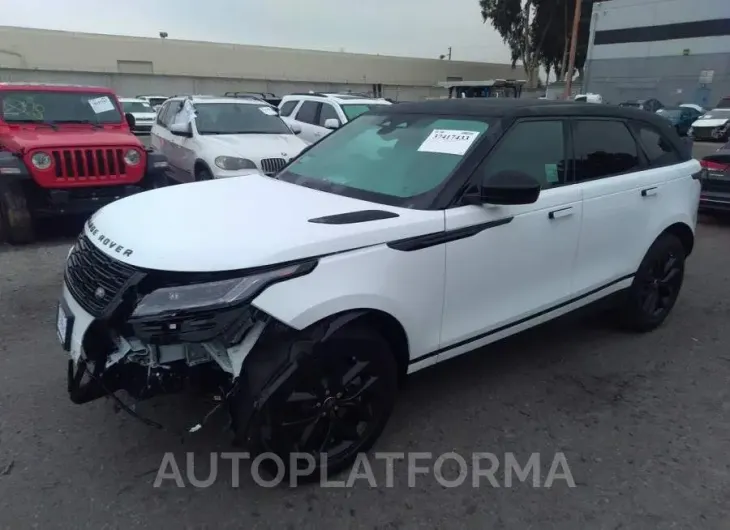 LAND ROVER RANGE ROVER VELAR 2024 vin SALYL2EX4RA371268 from auto auction Iaai