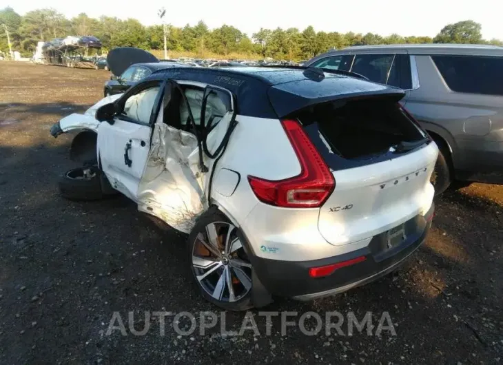 VOLVO XC40 2021 vin YV4ED3UR3M2523962 from auto auction Iaai