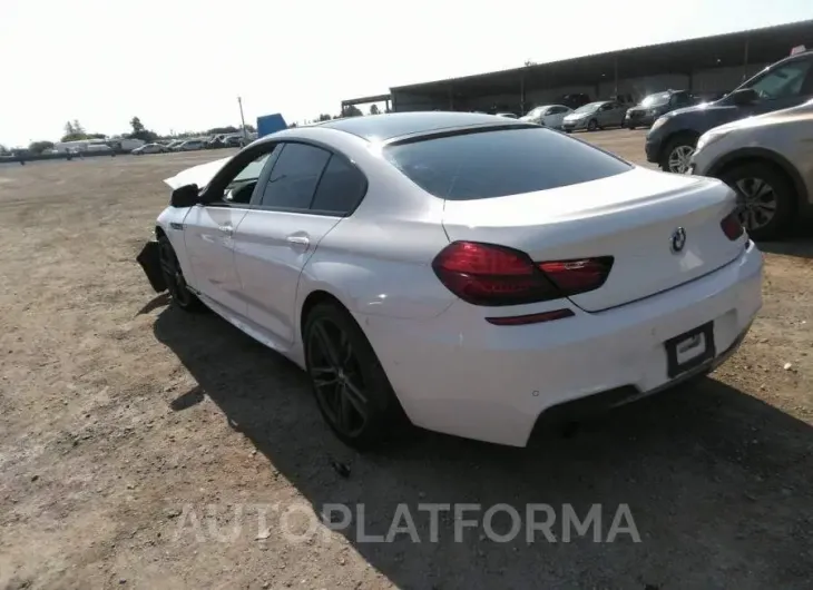 BMW 6 SERIES 2015 vin WBA6A0C51FGB53629 from auto auction Iaai