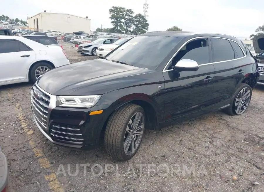 AUDI SQ5 2018 vin WA1C4AFYXJ2203014 from auto auction Iaai