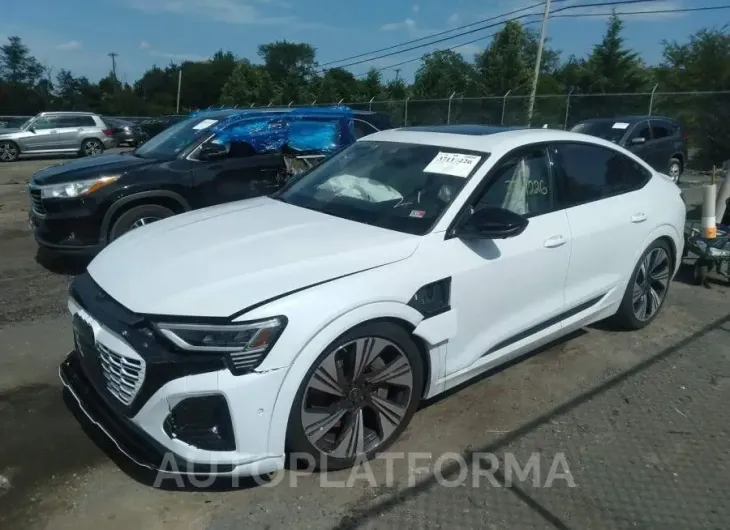 AUDI Q8 E-TRON SPORTBACK 2024 vin WA1DABGEXRB006735 from auto auction Iaai