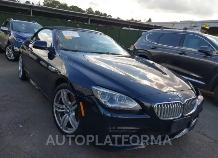 BMW 6 SERIES 2015 vin WBAYP1C58FD216740 from auto auction Iaai