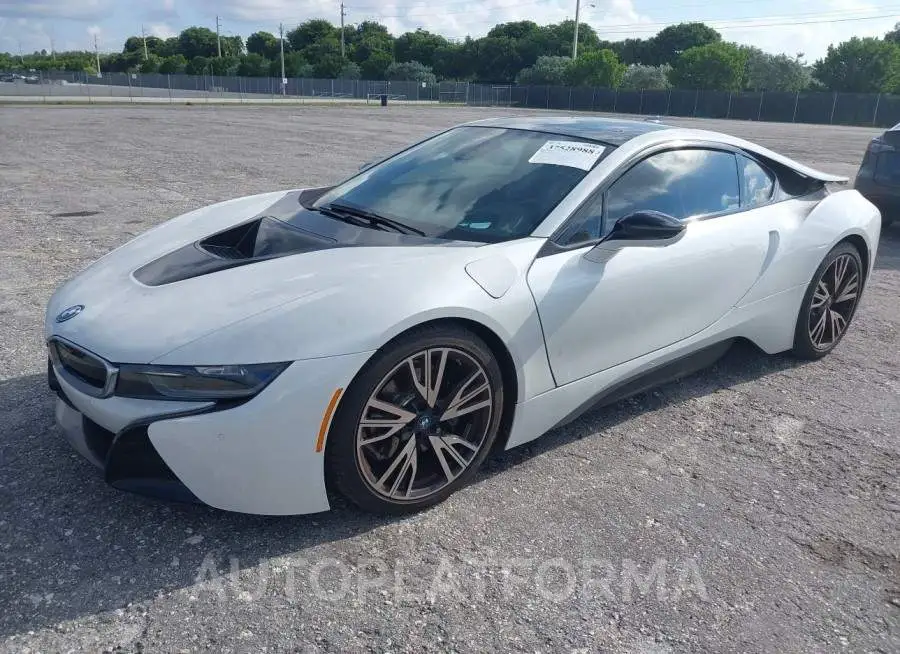 BMW I8 2017 vin WBY2Z2C34HV676769 from auto auction Iaai