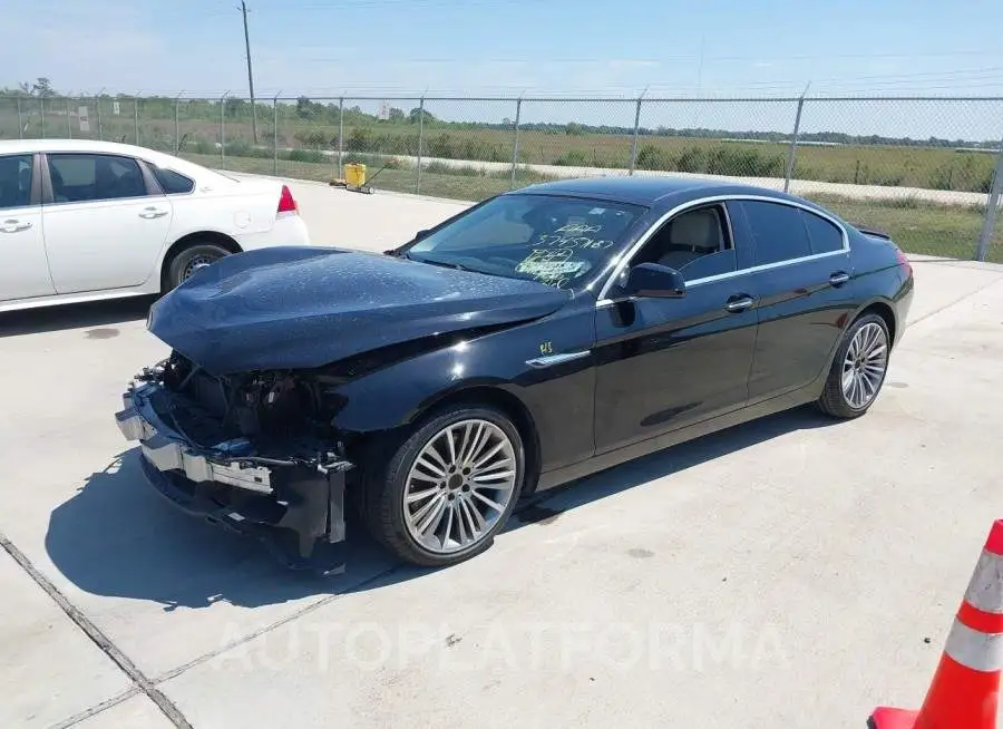 BMW 6 SERIES 2015 vin WBA6B2C56FGB99708 from auto auction Iaai