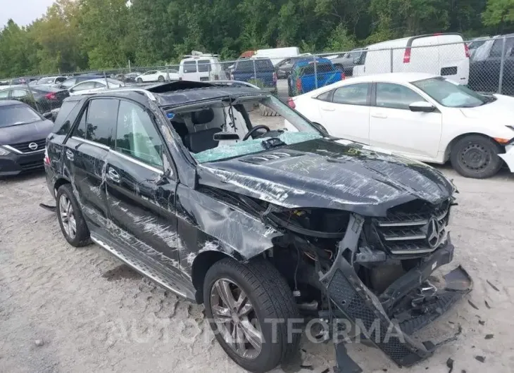 MERCEDES-BENZ M-CLASS 2015 vin 4JGDA5HB2FA509894 from auto auction Iaai