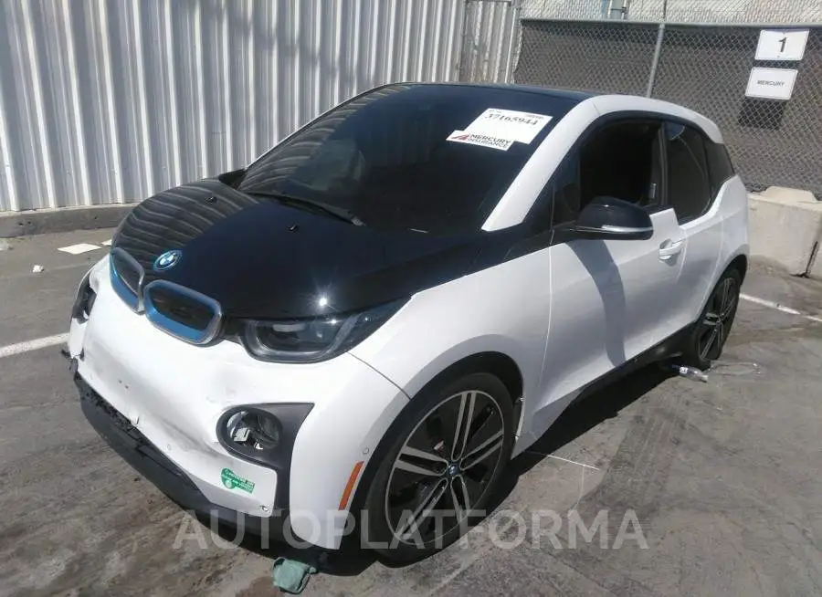 BMW I3 2015 vin WBY1Z4C52FV503550 from auto auction Iaai