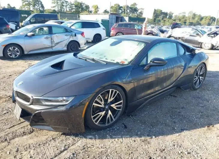 BMW I8 2015 vin WBY2Z2C54FVX64980 from auto auction Iaai