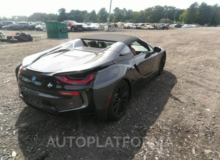 BMW I8 2019 vin WBY2Z6C50KVB83058 from auto auction Iaai