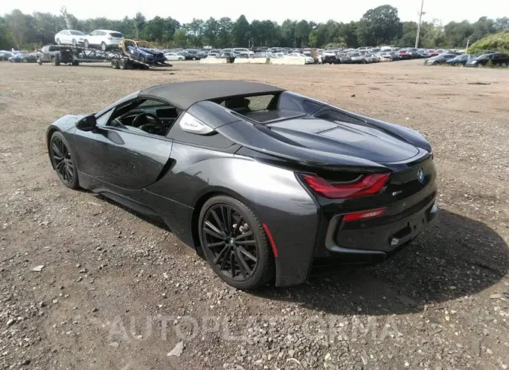 BMW I8 2019 vin WBY2Z6C50KVB83058 from auto auction Iaai